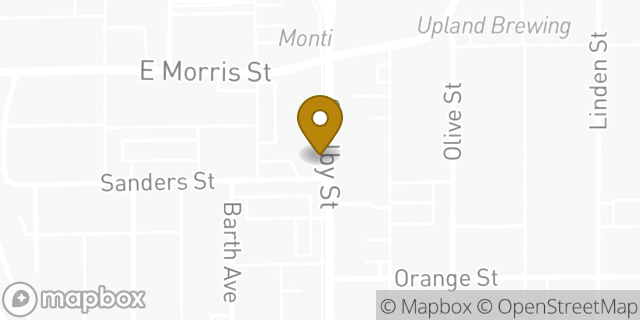 Map showing the location of Subway in Indianapolis, IN 46203