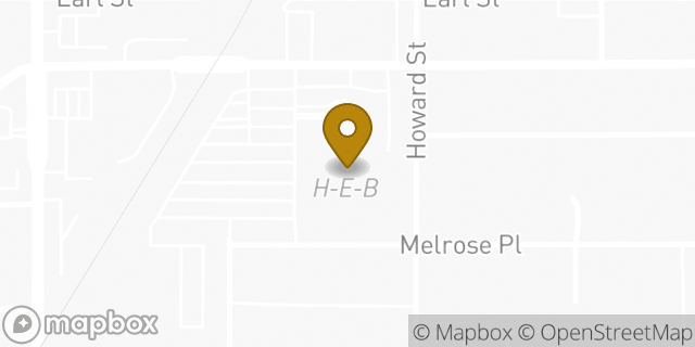 Map showing the location of Olmos Park H-E-B in San Antonio, TX 78212