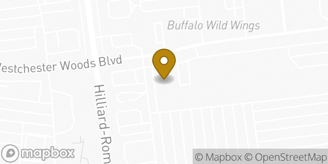 Map showing the location of The UPS Store in Columbus, OH 43228