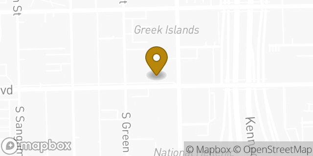 Map showing the location of Subway in Chicago, IL 60607