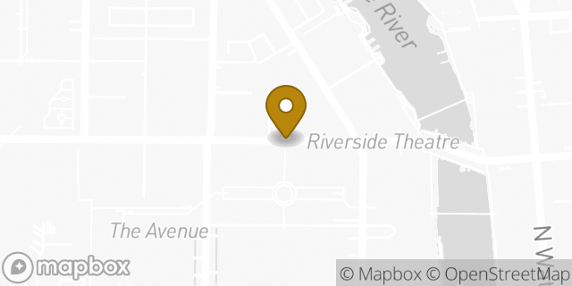Map showing the location of Foot Locker in Milwaukee, WI 53203