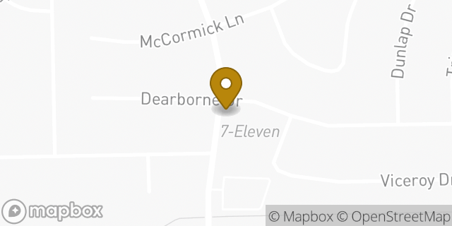 Map showing the location of 7-Eleven in El Paso, TX 79924