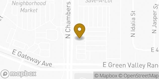 Map showing the location of AutoZone in Denver, CO 80239
