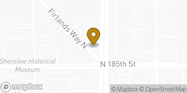 Map showing the location of Subway in Shoreline, WA 98133