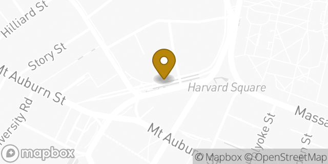 Map showing the location of Gap in Cambridge, MA 02138