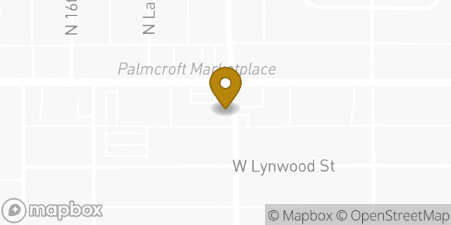 Map showing the location of Amazon Locker - Markley in Phoenix, AZ 85007