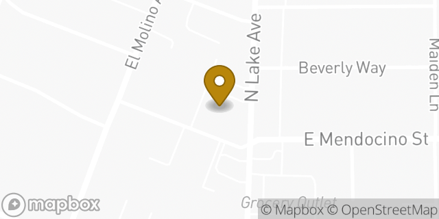 Map showing the location of Chase in Altadena, CA 91001