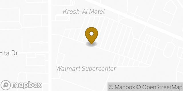 Map showing the location of Walmart in San Antonio, TX