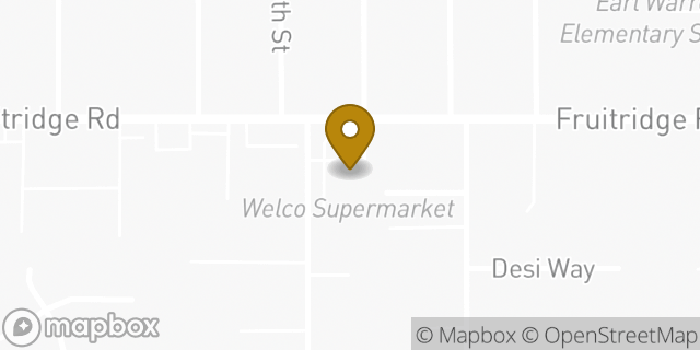 Map showing the location of Amazon Locker - Fallow in Sacramento, CA 95820