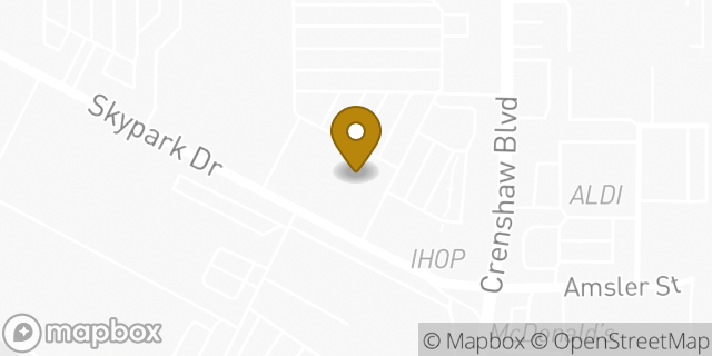 Map showing the location of HomeGoods in Torrance, CA 90505
