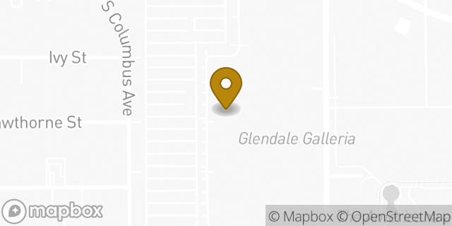 Map showing the location of Chipotle Mexican Grill in Glendale, CA 91210