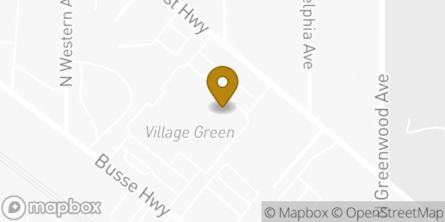 Map showing the location of Subway in Park Ridge, IL 60068