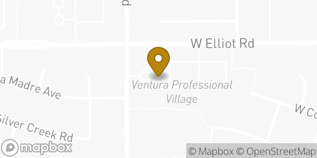 Map showing the location of Amazon Locker - Verbena in Gilbert, AZ 85233