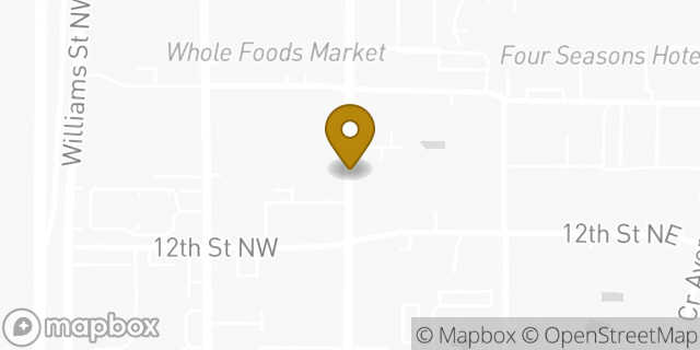 Map showing the location of Kaiser Permanente in Atlanta, GA 30309