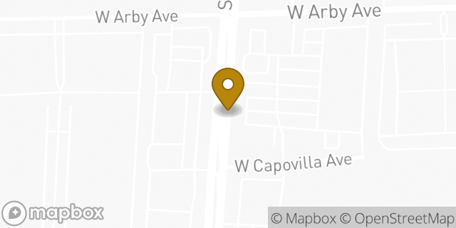 Map showing the location of ALDI in Las Vegas, NV 89118