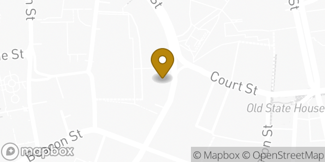 Map showing the location of Avis Car Rental in Boston, MA 02108