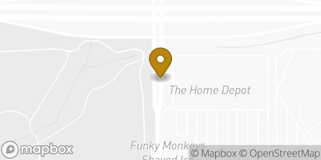 Map showing the location of The Home Depot in Wichita, KS 67220