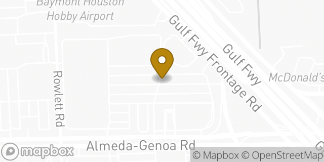 Map showing the location of Marshalls in Houston, TX 77075