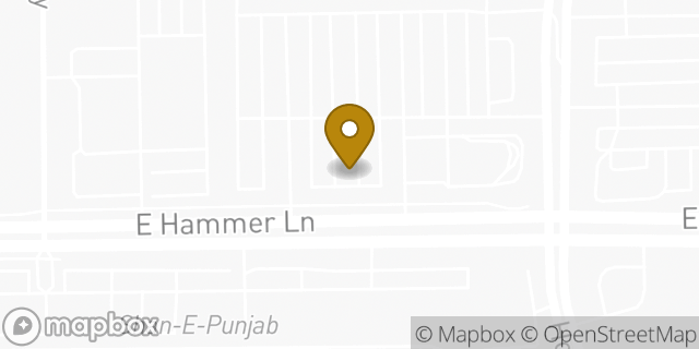 Map showing the location of Walmart Business Center in Stockton, CA 95212