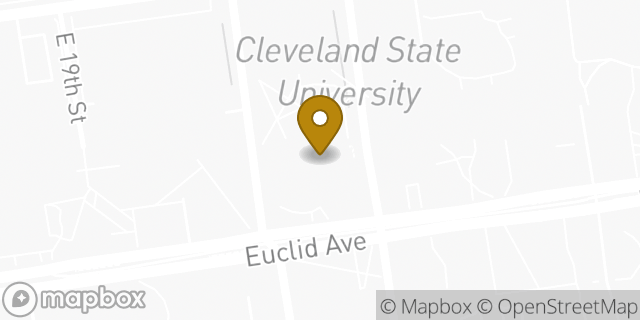 Map showing the location of Amazon Locker - Excelsior in Cleveland, OH 44115