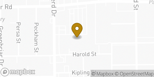 Map showing the location of Starbucks in Houston, TX 77098