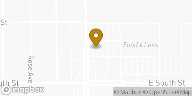 Map showing the location of McDonald's in Long Beach, CA 90805