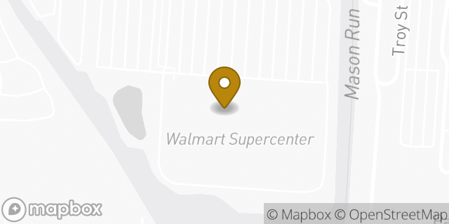 Map showing the location of Walmart in Whitehall, OH 43213