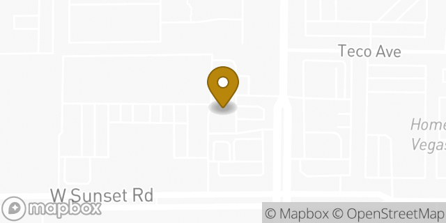 Map showing the location of The UPS Store in Las Vegas, NV 89113