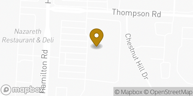 Map showing the location of The Home Depot in Columbus, OH 43230