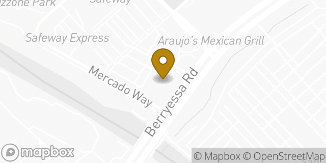 Map showing the location of CVS Pharmacy in San Jose, CA 95133