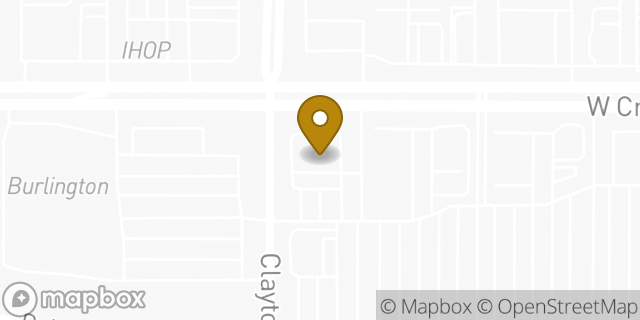Map showing the location of Bank Of America in North Las Vegas, NV 89032