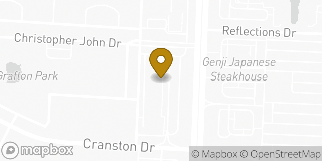 Map showing the location of Hertz in Dublin, OH 43017