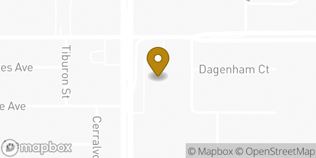 Map showing the location of CVS Pharmacy in Bakersfield, CA 93307