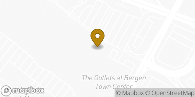 Map showing the location of HomeGoods in Paramus, NJ 07652