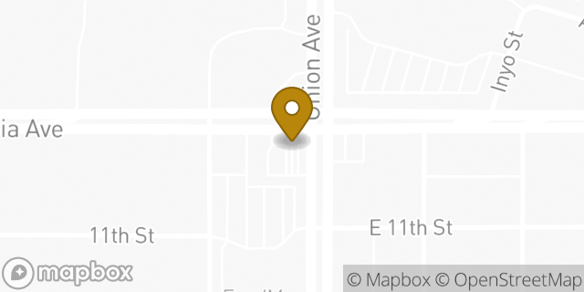 Map showing the location of Subway in Bakersfield, CA 93307