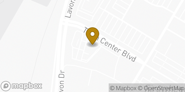 Map showing the location of Panera Bread in Garland, TX 75040