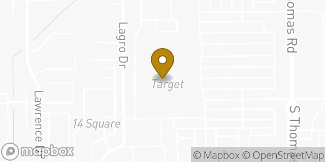 Map showing the location of Target in Fort Wayne, IN 46804