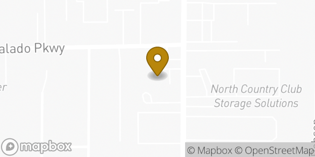 Map showing the location of AutoZone in Mesa, AZ 85201