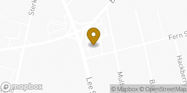 Map showing the location of AutoZone in Alexandria, LA 71302