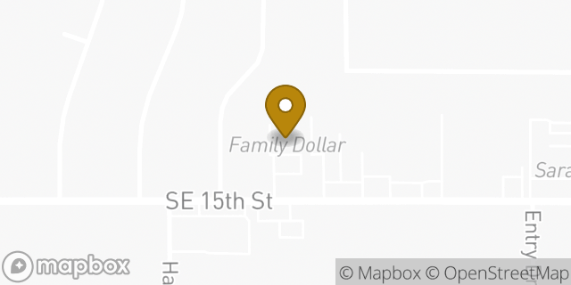 Map showing the location of Amazon Locker - Alchemist in Oklahoma City, OK 73115