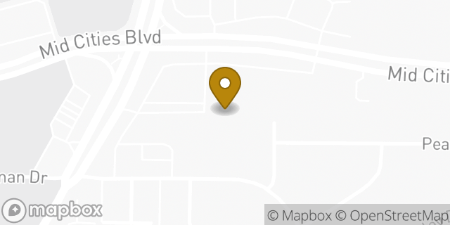 Map showing the location of Walgreens in North Richland Hills, TX 76180