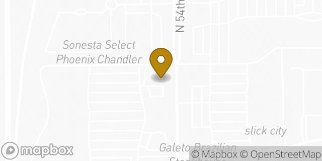 Map showing the location of Chipotle Mexican Grill in Chandler, AZ 85226