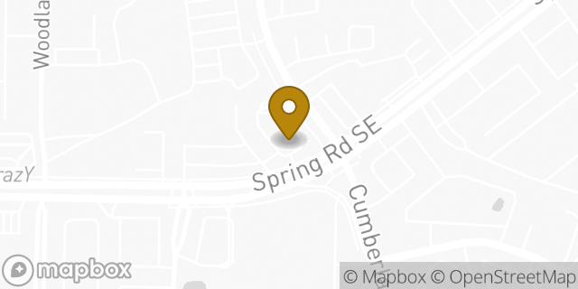Map showing the location of McDonald's in Smyrna, GA 30080