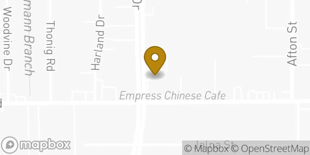 Map showing the location of Amazon Locker - Enclosure in Houston, TX 77055
