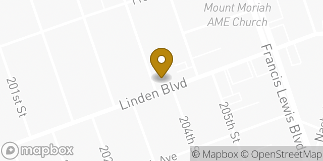 Map showing the location of American Legion Auxiliary in New York, NY 11412