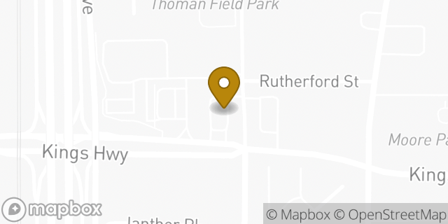 Map showing the location of McDonald's in Shreveport, LA 71104
