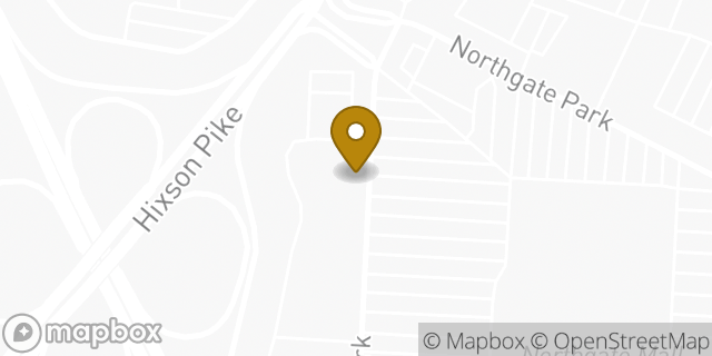 Map showing the location of Amazon Locker - Turbo in Chattanooga, TN 37415