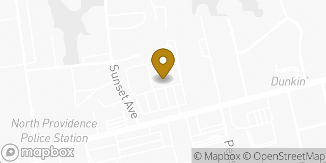 Map showing the location of CVS Pharmacy in North Providence, RI 02904