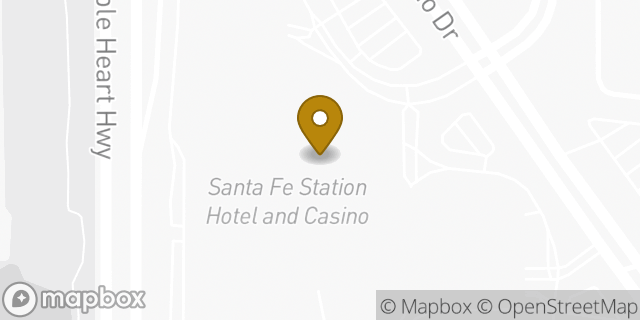 Map showing the location of Starbucks in Las Vegas, NV 89130