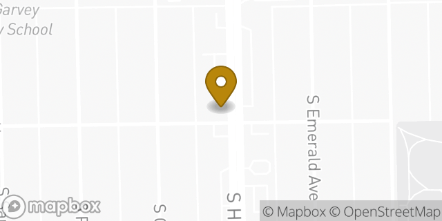 Map showing the location of Subway in Chicago, IL 60628